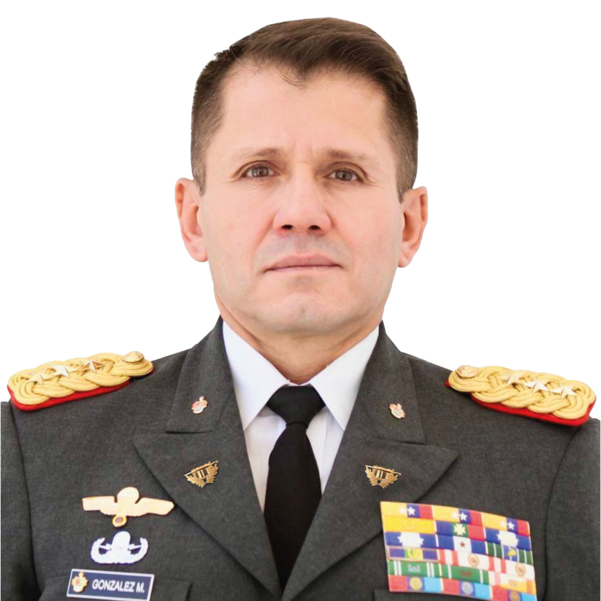 Rector Oswaldo Mauricio González Mosquera