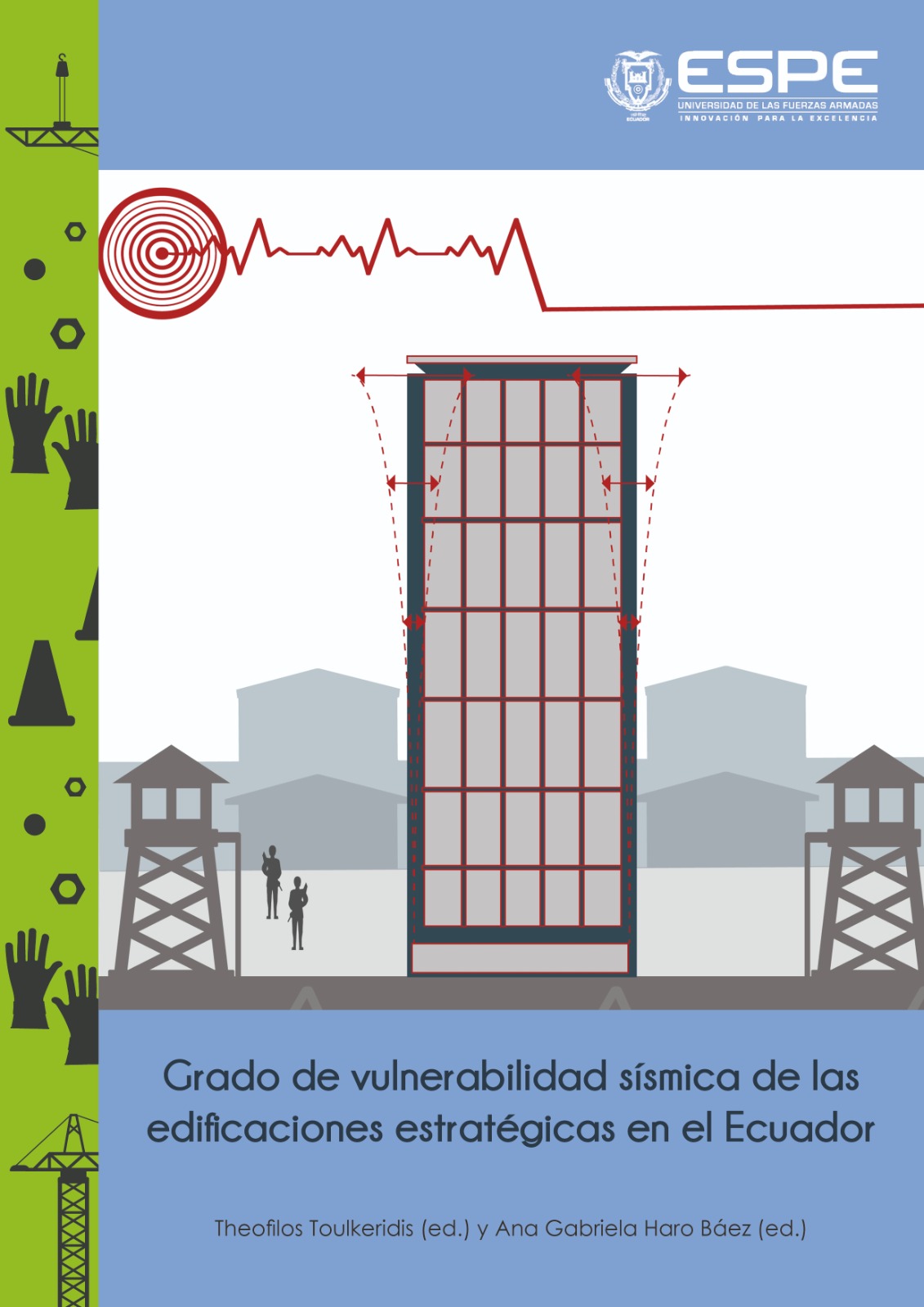 Portada Libro Grado de vulnerabilidad sísmica de las edificaciones estratégicas en el Ecuador
